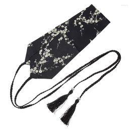 Belts Retro Embroidery Wide Waist Band Traditional Han Clothing Wrist For Women