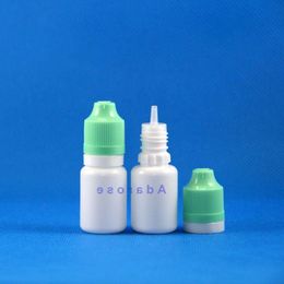 Plastic Dropper Bottle 10 ML LDPE WHITE Opacity Colour Double Proof Tamper evident & Child Safe Bottles 100 PCS Ewlrw