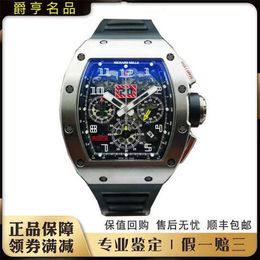 Automatic Mechanical Watches Sport Wristwatches New Luxury Wrist Watches Richarmill Men's Series Titanium Alloy Machine Rm 011 50x40mm WN ZBZ7 WDRI