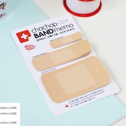 40-Piece Creative Band Aid Sticky medical notes Set for Students - Korean Stationery and Office Supplies