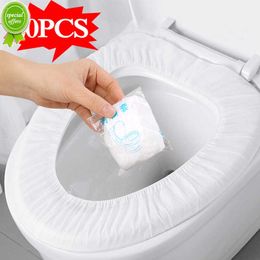 New 10/20PCS Toilet Seat Disposable Covers Safety Toilet Seat Mat Set Portable Travel Hotel Bathroom Toilet Paper Pads Accessories
