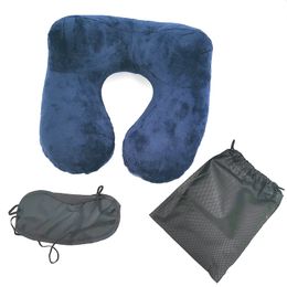 Pillow U Shaped Memory Foam Neck Pillows Soft Travel Massage Sleeping Airplane Cervical Healthcare Bedding 230626