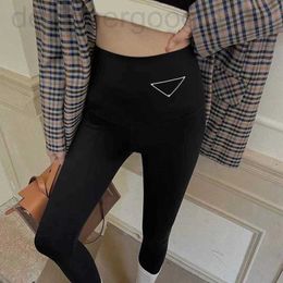 Women's Leggings designer Womens Yoga Slim Pants Woman Legging Tight With Letters Printed High Waist Designer Lady Bottoms Black Grey