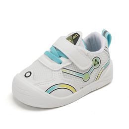 First Walkers Kids Shoes Baby Footwear Children Casual Spring Autumn Mesh Single Toddler Girls Skate Boys F10800