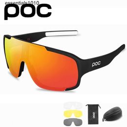 POC 4 lens set riding glasses aspire fully coated bicycle goggles can be equipped with myopia glasses