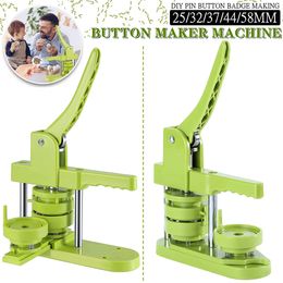 Craft Tools 2532374458MM Button Badge Maker Machine DIY for Art Handicrafts Pins Making Punch Press 230625