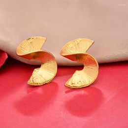 Dangle Earrings Saudi Arabia Gold Colour For Women Dubai Bride Gift Ethiopian Africa Arab Wedding Jewellery Charm
