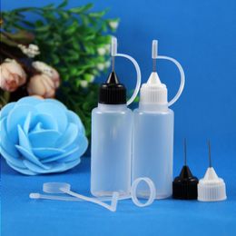 100 Sets/Lot 20ml Plastic Metal Needle Dropper Bottles Rubber Safe Tips LDPE Liquid EYE DROPS E Vapor OIL 20 mL Ogckw