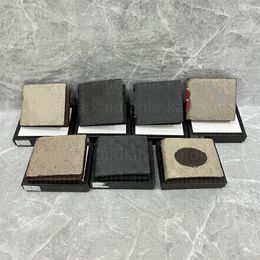 luxury Designer Card Holder Mini Wallet cardholder plaid style luxurys mens wallet designers women wallet high-end wallet with box