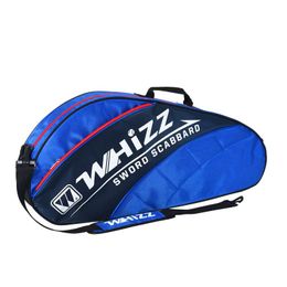 Bags Badminton Bag Can Hold 34 Badminton Rackets Tennis Padel Backpack Waterproof Fabric Sports Training Bag Raquetero De Tenis