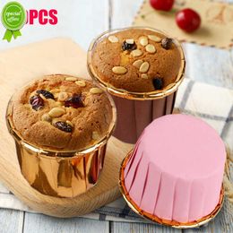 New 50PCS Mini Dessert Cupcake Liners New Cake Roll Cups Cupcake Paper Baking Cups Cake Tools Bakeware Kitchen Accessories