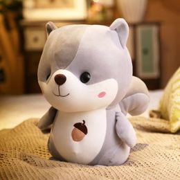 Cute Squirrel Stuffed Toy Cartoon Animal Toy Christmas Gift For Boys And Girls Wholesale