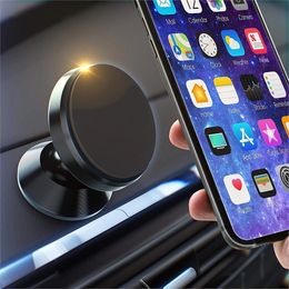 Magnetic Car Phone Holder Mount Mobile Cell Phone Stand GPS Support For iPhone 14 13 12PRO Xiaomi POCO Samsung Holders in Car