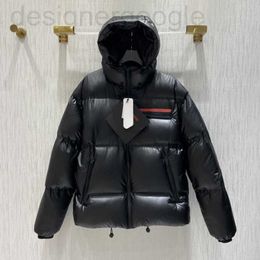 Men's Down & Parkas designer thickened down jacket brand men's winter hooded parka black outdoor women's warm top F35G