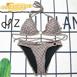 Fashion Women Swimsuits Bikini set Multicolors Summer Time Beach Bathing suits Wind Swimwear High Quality