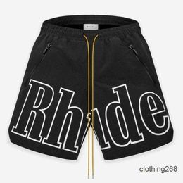 Compare with Similar Items Latest Colour Rhude Shorts Designers Mens Basketball Short Pants 2023 Luxurys Summer Beach Palm Letter Mesh Street