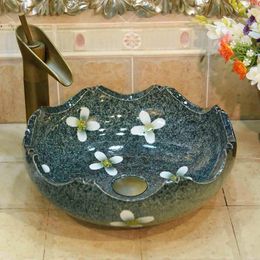 European porcelain art wash basin American ceramic bathroom sinksgood qty Ifjcb