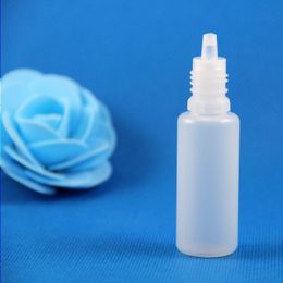 100 Pcs 18ML Plastic Dropper Bottles Tamper Proof Evidence Long-Thin Dropper Tips E CIG Liquid Liquide OIL Juice Vapour 18 mL Pimnd