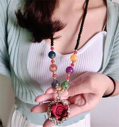 Chains Retro Fashion Necklace National Style Design Colourful -selling Female Bohemian Beautiful Lovely Gift