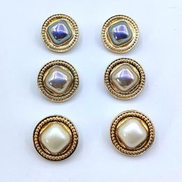 Stud Earrings Act The Role Ofing Is Tasted Small Design Texture Temperament Fashion Colour Cotton Pearl