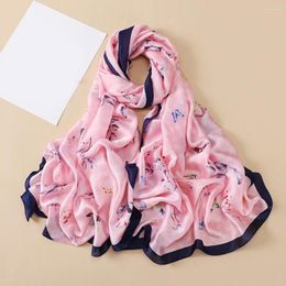 Scarves Women Scarf Skin-touch Shawls Sweet Sunscreen Fantastic Soft Fabric Anti-UV