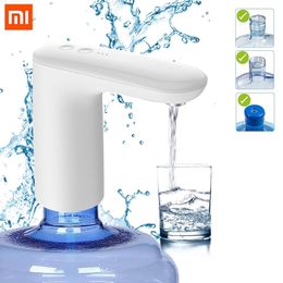 Shavers New Xiaomi Portable Water Dispenser Usb Charging Water Dispenser Home Automatic Mini Barrel Water Electric Pump Water Dispenser