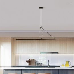 Chandeliers Minimalist Geometric Chandelier Living Room Dining Kitchen Island Pendant Lamp Creative Personality French