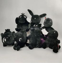 Wholesale anime black pet plush toys children's games Playmate company activity gift room decor