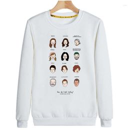 Men's Hoodies Gilmore Girls Sweatshirt Print Trend Mens Clothes Hip-Hop Male Crewneck Men