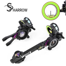 Bow Arrow 1pc Compound Bow Sight Pin Aim Point Sight 6061 Aluminum Alloy Adjustable Archery Shooting Hunting AccessoriesHKD230626