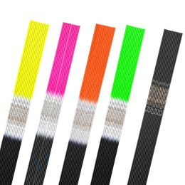 Bow Arrow Pinals Archery Spine 500 600 700 800 900 1000 30 Inch Carbon Arrow Shafts Compound Recurve Bow Longbow Hunting 12PCHKD230626