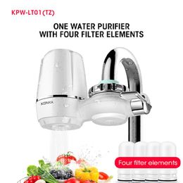 Shavers Konka Tap Water Philtre Kitchen Faucet Washable Ceramic Percolator Water Purifier Filtro Rust Bacteria Removal Water Cleaner