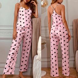 Women's Sleepwear Lingerie For Women Bras Sling Pajamas Nightdress Underwear Printed Women's Set