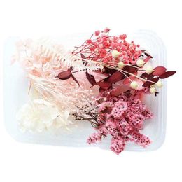 Dried Flowers Box Flower For Aromatherapy Candle Epoxy Resin Pendant Necklace Wedding Gift Decor Making Craft DIY Accessories