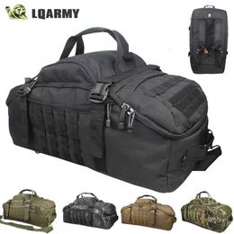 Multi-function Bags 40L 60L 80L Waterproof Travel Bags Large Capacity Luggage Bags Men Duffel Bag Travel Tote Weekend Bag Military Duffel BagHKD230627