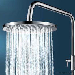 Bathroom Shower Heads Stainless 23 cm Rainfall Shower Head Bathroom High Pressure Top Spray Shower Head Shower Room Accessories R230627