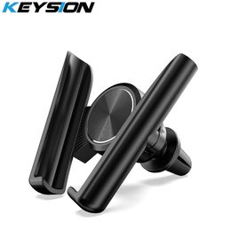 KEYSION Universal Car Phone Holder Long Holder Phone in Car Air Vent Mount Car Holder Stand for iPhone Samsung Xiaomi Huawei