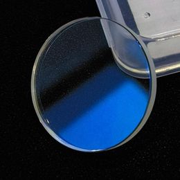 Kits de reparo de relógios 32 mm cristal de safira plano superior vidro azul/vermelho/transparente AR revestimento para 6105 6106 6119 6306 6309 Mod Parts Replacement