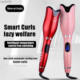 Auto Rotating Ceramic Hair Curler Automatic Curling Iron Tongs Corrugation Curling Wand Hair Waver Styler Tools Auto Hair Cri L230520