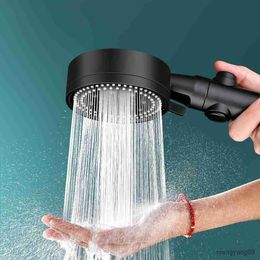 Bathroom Shower Heads High-Pressure Shower Head Multi-Functional Held Sprinkler Modes Hydro Shower Head With Pause Switch R230627