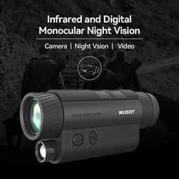 Telescope Binoculars MiSEEY HD Infrared Night Vision Device Dual Use Monocular Camera 8X Digital Zoom Tescope For Outdoor Travel Hunting Dropship HKD230627