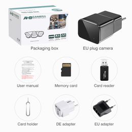 Other Camera Products VIP Mini Wifi Wireless USB Plug Charger Surveillance Cameras Security Protectio Cam Recorder Motion Sensor 230626