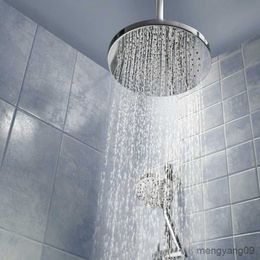 Bathroom Shower Heads Bathroom Shower Head ABS Handheld Water Saving Pressure Rain Arm Shower Head Universal R230627