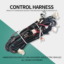 Agricultural machinery accessories, cables, wires, connecting wires, Xingguang agricultural machinery hoist harvester instrument harness Factory direct sales
