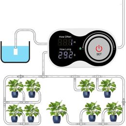 Watering Equipments Smart Drip System Set Water Pump Automatic Timing Irrigation Device Kit Garden Plant Self-Watering For Potted