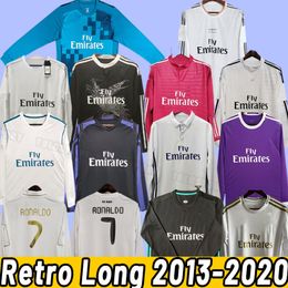 Raul Redondo retro soccer jerseys Roberto Carlos Seedorf GUTI SUKER ReAl MadridS vintage football shirt ronaldo long sleeve 2013 2014 2015 2016 2017 18 19 20 13 14