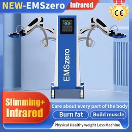 Latest 6000W EMSzero muscle stimulator RF infrared boby shaping massage machine elimination weight loss EMS sculpt tighten cellulite reduction spa device