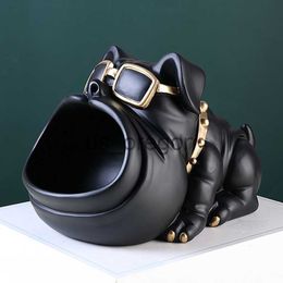 Decorative Objects Figurines Home Room Decor3D Figurine MiniatureCool Dog StatueSculptureTable DecorationDesk Sundries Storage BoxDecorative Coin Bank