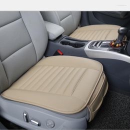 Car Seat Covers Coves PU Leather Front Cover Four SeaMat Auto Cushion Non-slip Keep Pad Accessories