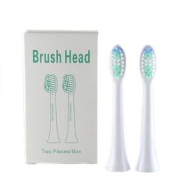 Toothbrush 2Pcs Replacement Electric Toothbrushes Head for Sarmocare S100S200 Ultrasonic Sonic fit Digoo DGYS11 230627